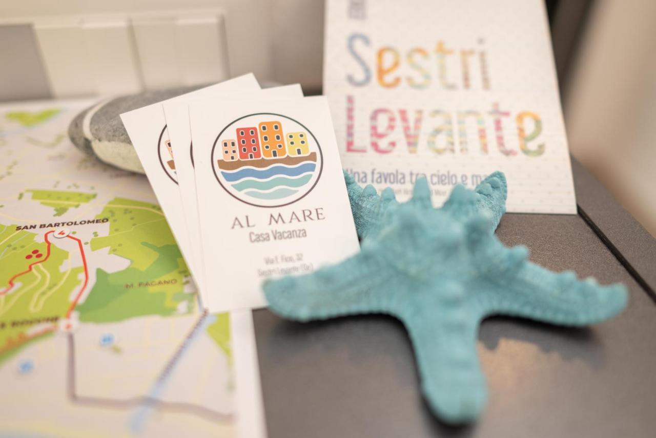 068 - Casa Stella Marina In Centro, 450Metri Da Mare E Spiaggia Sestri Levante Kültér fotó